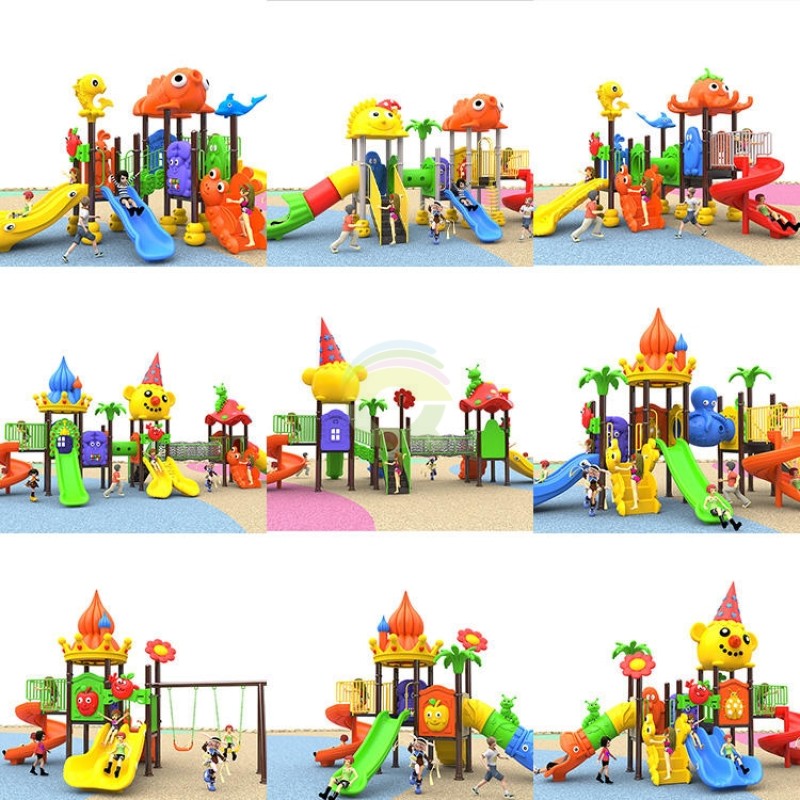 Playground Slide Factory - Exterior Public Children Fun Games Slide