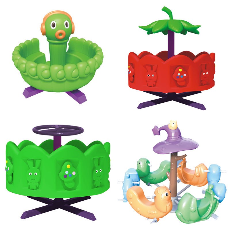 Carousel Equipment Manufacturer - Attractive Space Themed Merry Go Round