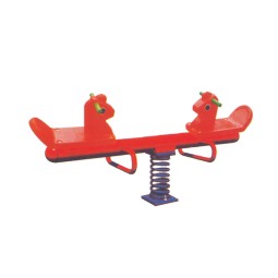 Seesaw Factory - Popular Cartoon Frog Steel Plastic Seesaw Set