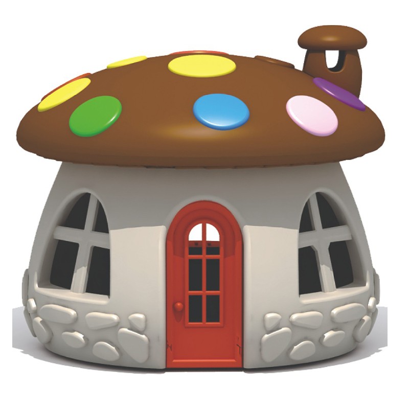 Playground Equipment Supplier - Farm Windmill Shape Kids Play House