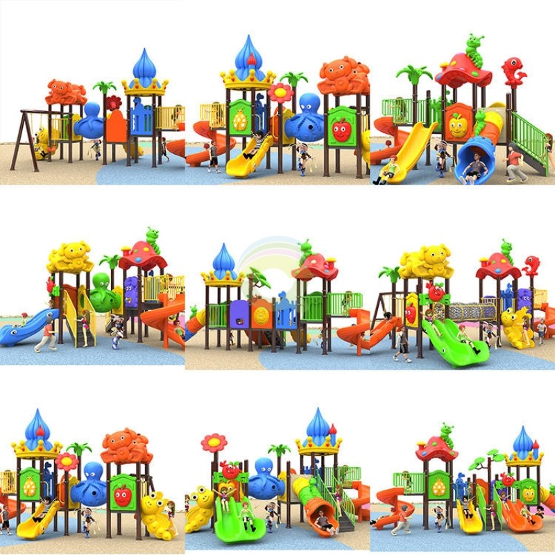 Playground Slide Factory - Exterior Public Children Fun Games Slide