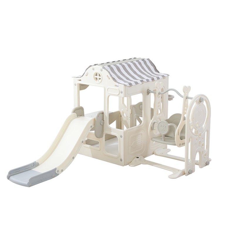 Playground Slide Supplier - Convenient Storage Cartoon Puppy Folding Slide