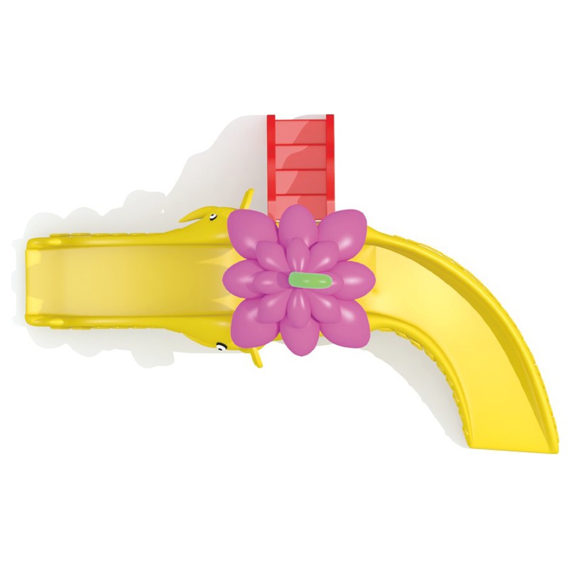 Slide Equipment Factory - Safe Stump Shaped Rotating Slide for Daycare