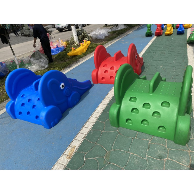 Slide Toy Manufacturer - Simple Elephant Shaped Toddler Plastic Slide