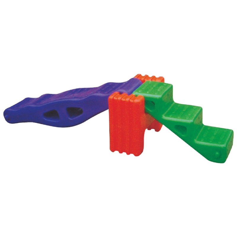 Educational Toys Manufacturer - Free Combination Multi-Colour Balance Beam