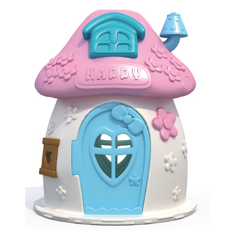 Playground Equipment Supplier - Farm Windmill Shape Plastic Play House