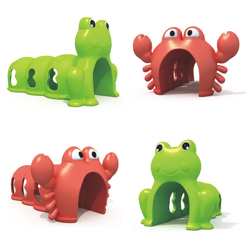 Playground Equipment Manufacturer - Submarine Shape Kids Plastic Tunnel