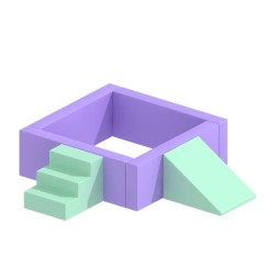 Ball Pit Equipment Manufacturer - Custom Color Baby Ball Pool with Slide