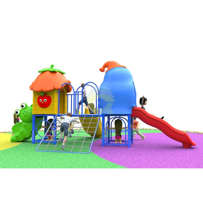 Playground Equipment Supplier - Hot Selling Garden Entertainment Slide