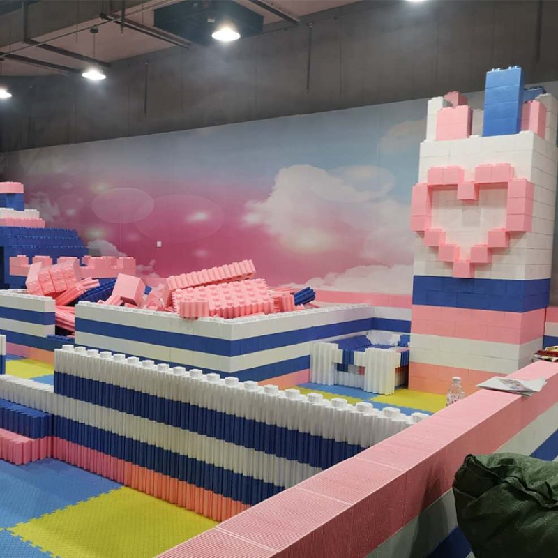 Building Block Sets Factory - Customized Children Foam Playground Sets