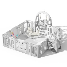 Baby Playpen Manufacturer - HDPE High Quality Safety Plastic Playpen