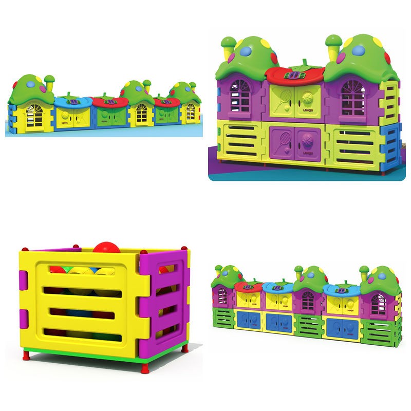 Storage Cabinet Factory - Portable Detachable Children Toy Cabinet