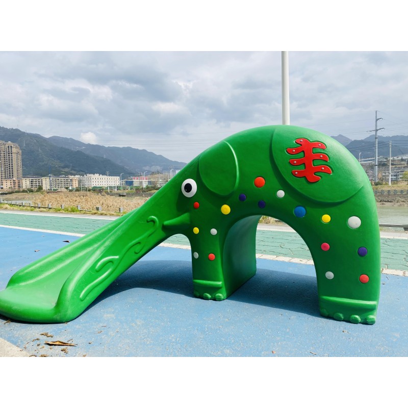 Slide Equipment Factory - Portable Cartoon Animal Baby Plastic Slides