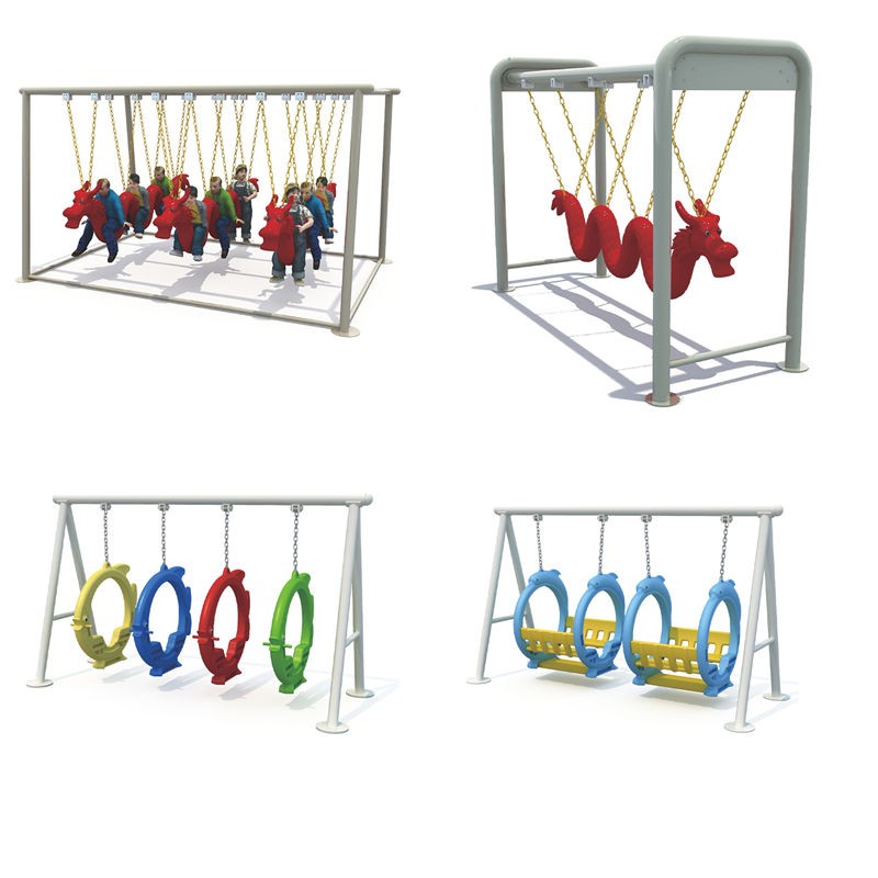 Swing Set Factory - Ocean Theme 4 Seater Garden Swing for Kids