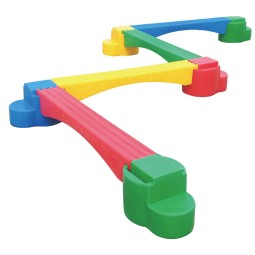 Sensory Equipment Factory - Pastel-Colored Plastic Balance Beam