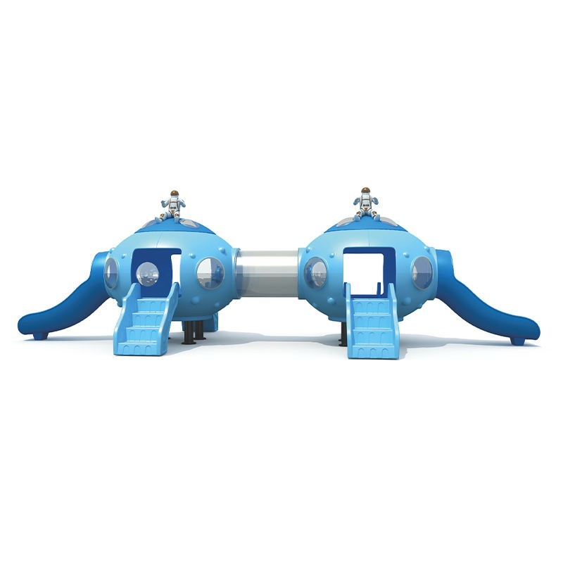Playground Slide Factory - Commercial Park Space Theme Plastic Slide