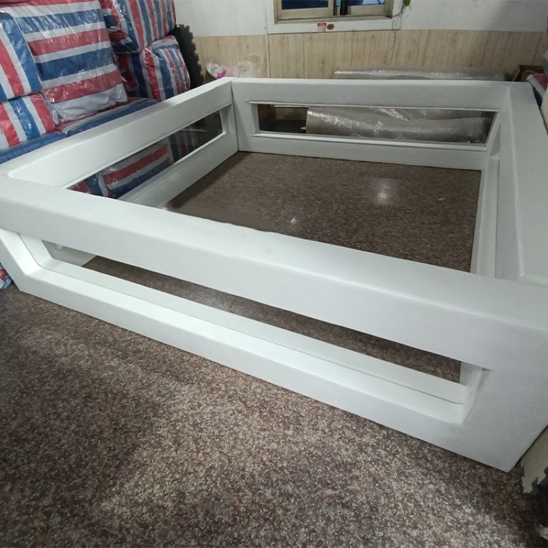 Ball Pit Manufacturer - Luxury Clear Window Household White Ball Pit