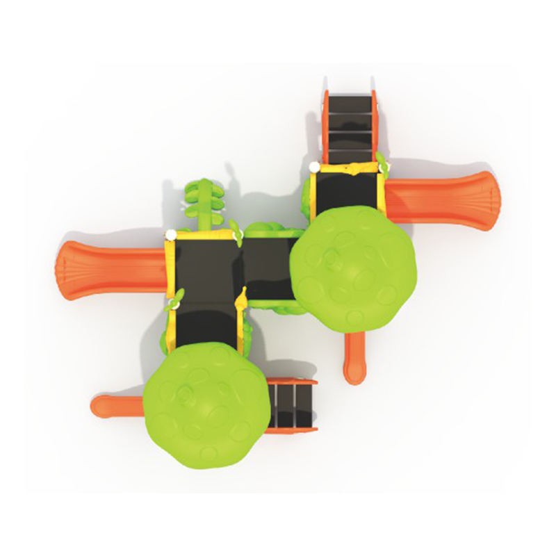 Playground Slide Supplier - Kids Entertainment Jungle Theme Slide