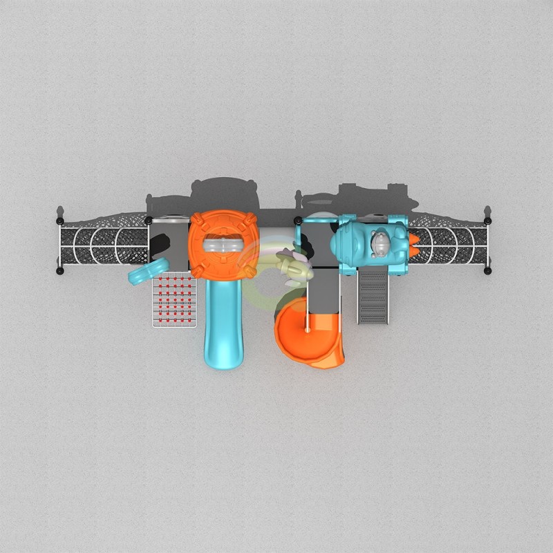 Plastic Slide Manufacturer - HDPE Large Space Theme Playground Slide