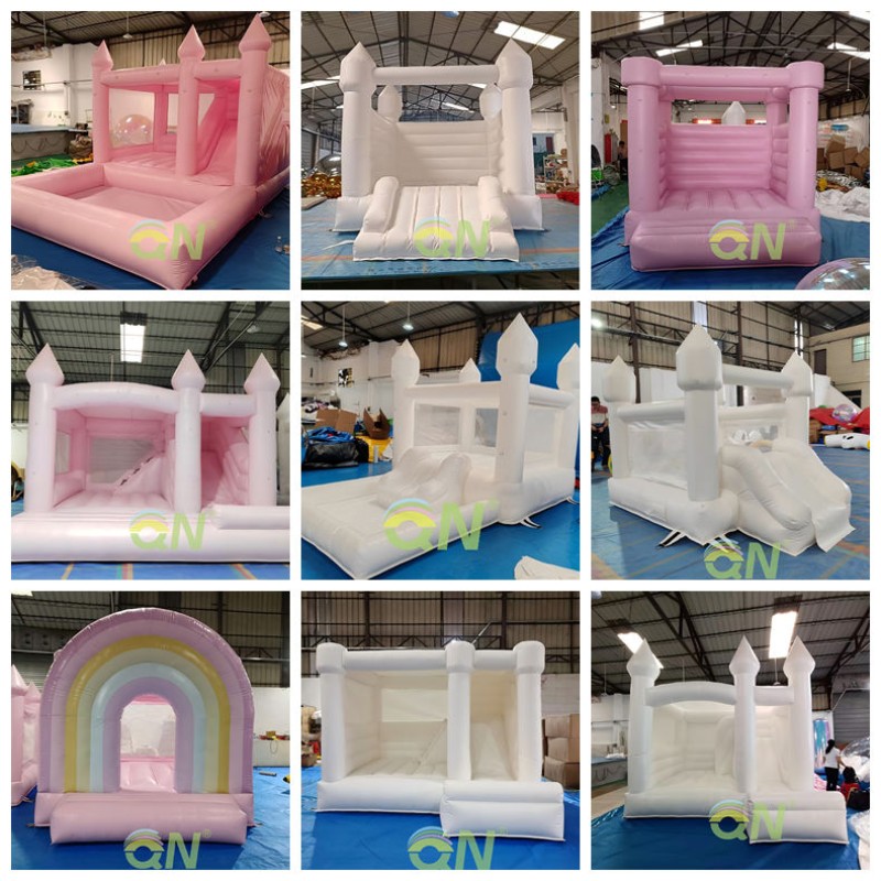 Bouncy Castle Factory - PVC Commercial Grade Pink Inflatable Castle