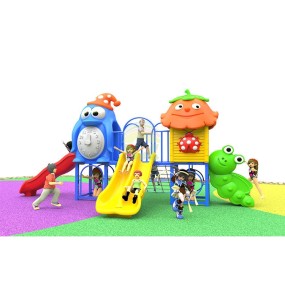 Playground Equipment Supplier - Hot Selling Garden Entertainment Slide