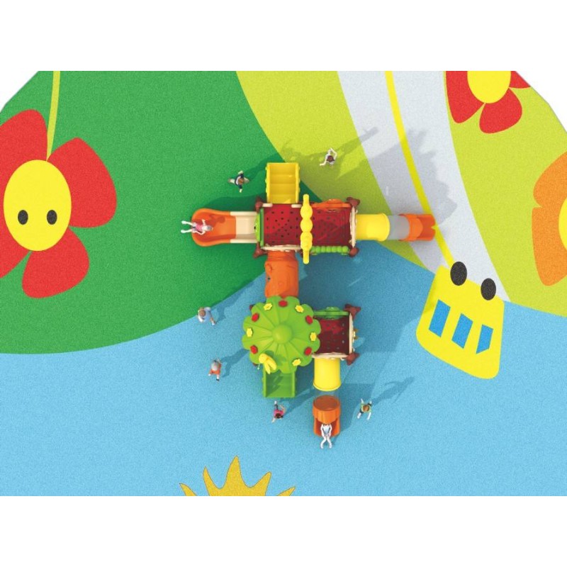 Playground Slide Manufacturer - Residential Park Children Slide Equipment