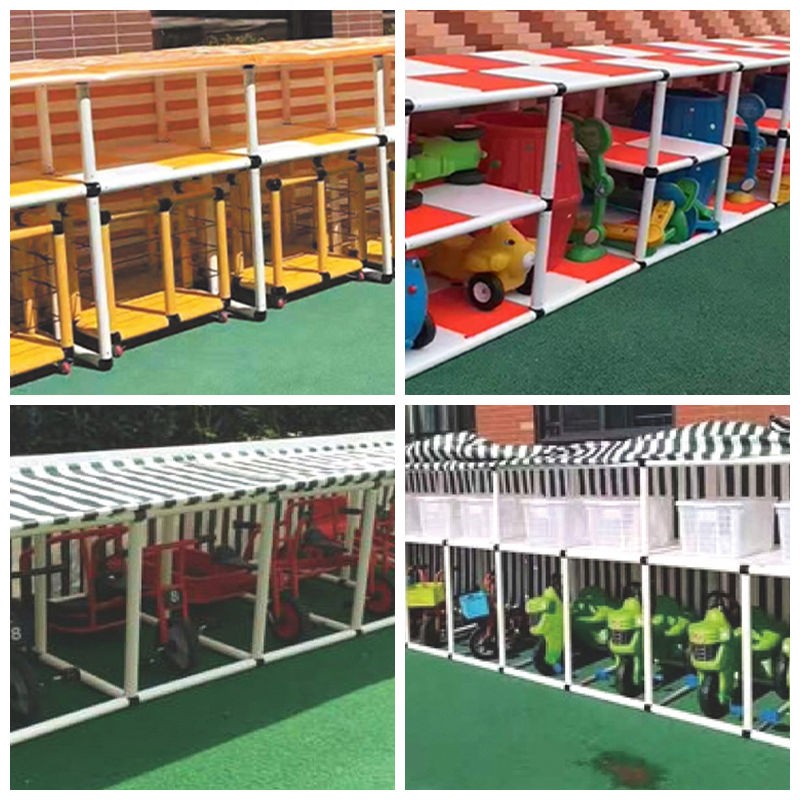 Storage Rack Factory - Single Layer Mushroom House Toy Cubbies