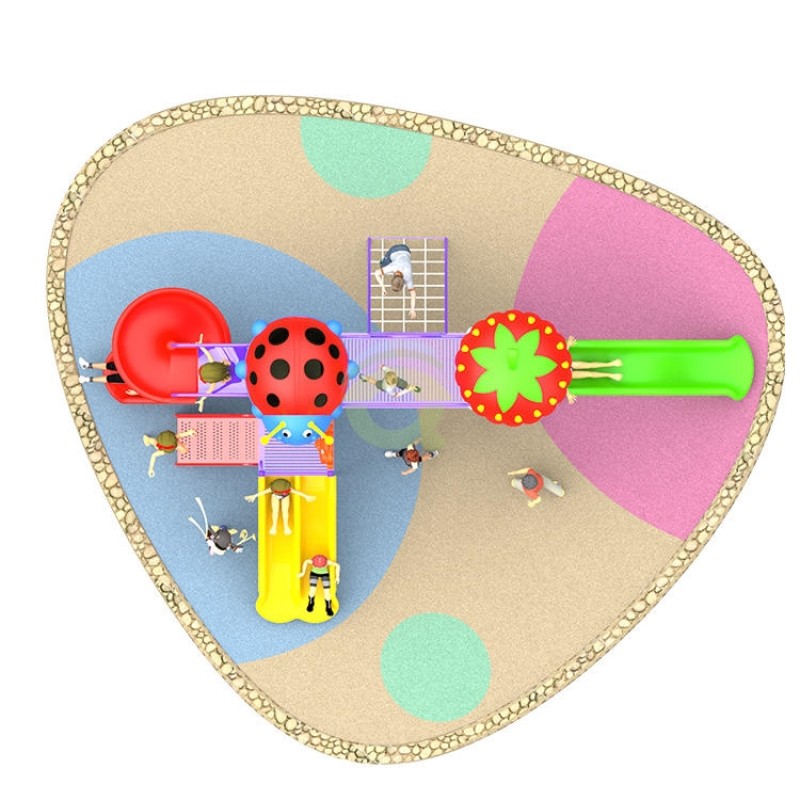 Playground Slide Factory - Exterior Public Children Fun Games Slide