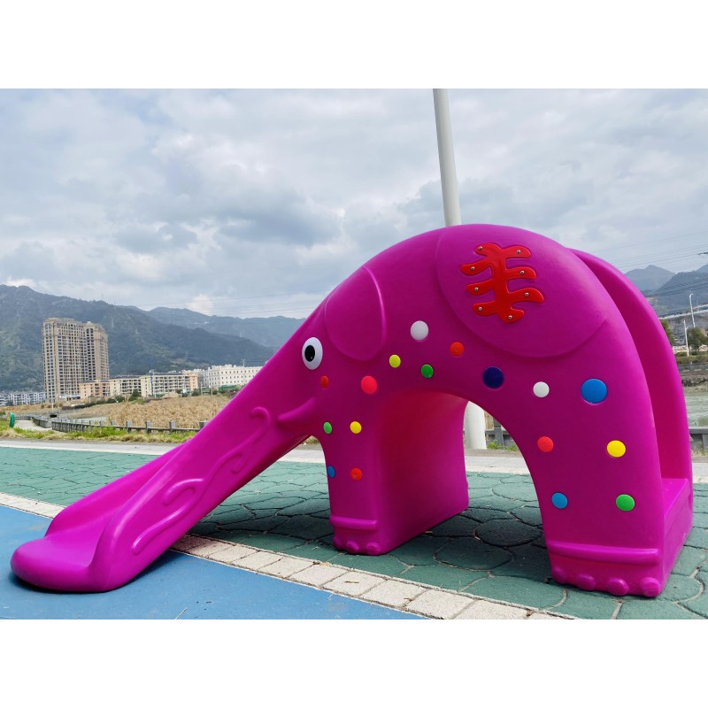 Slide Equipment Factory - Portable Cartoon Animal Baby Plastic Slides