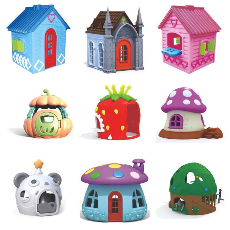 Plastic Slide Manufacturer - Double Elephant Shaped Child Slide