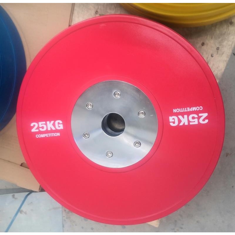 Barbell Plate Manufacturer - Pure Rubber Coated Cast Iron Plate