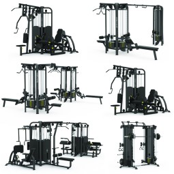 Fitness Equipment Factory - All in One Smith Power Rack Machine