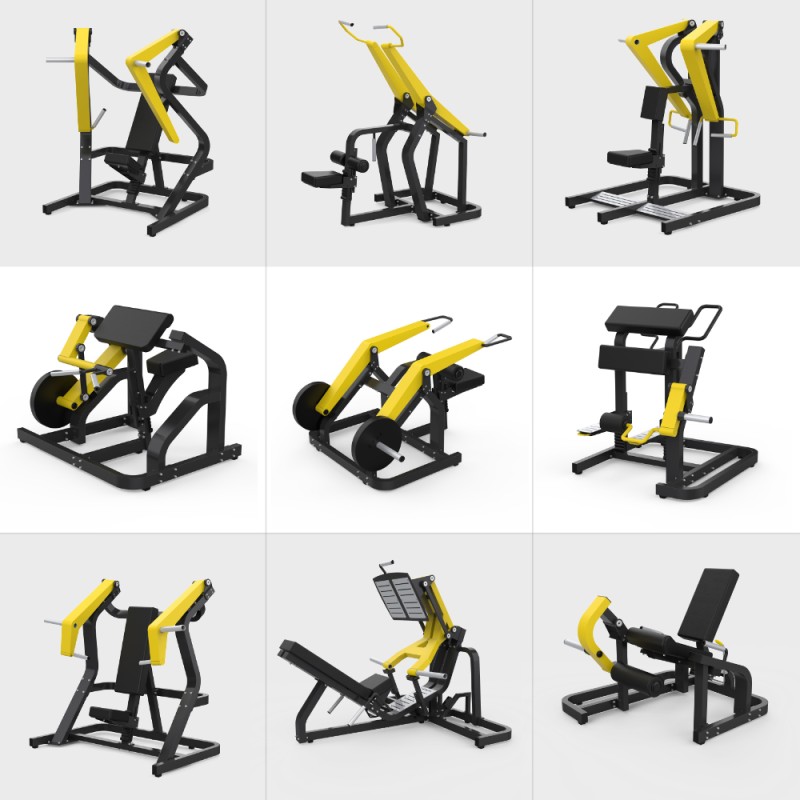 Gym Equipment Manufacturer - Plate Loaded PENDULUM Glute Machine