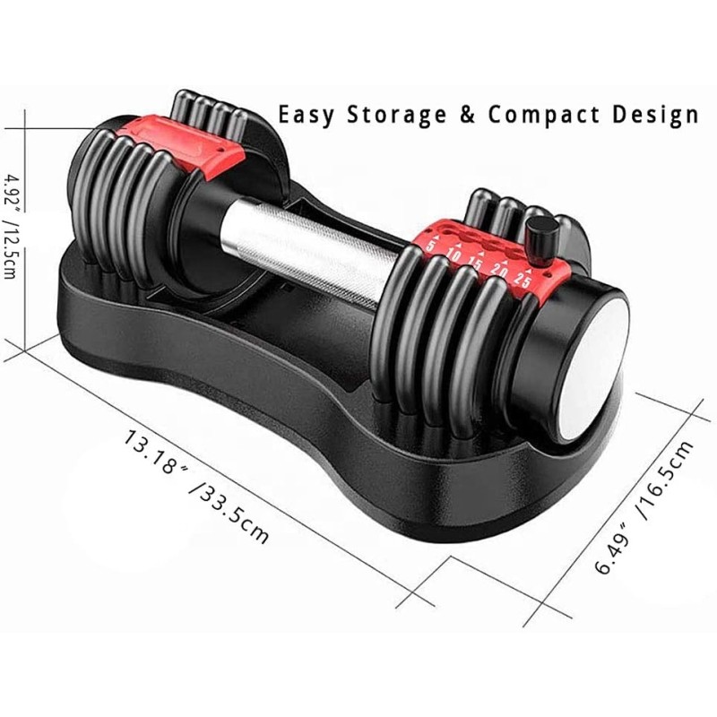 Adjustable Dumbbell Supplier - Quick Adjust 52.5-90 Lb Weight Set
