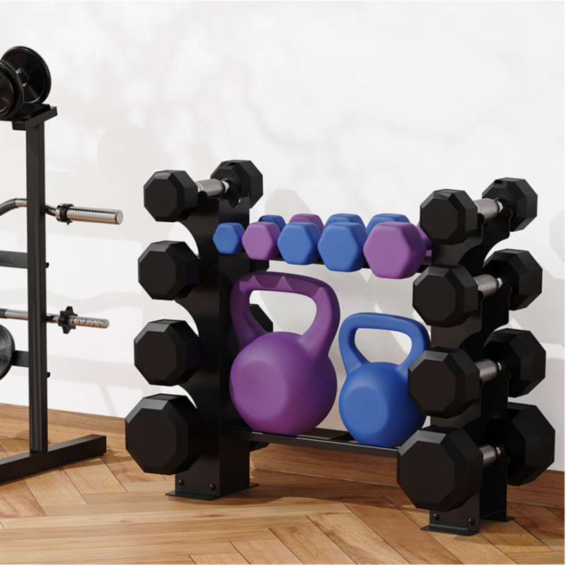 Foldable Rack Supplier - A-Shape Dumbbell Kettlebell Storage