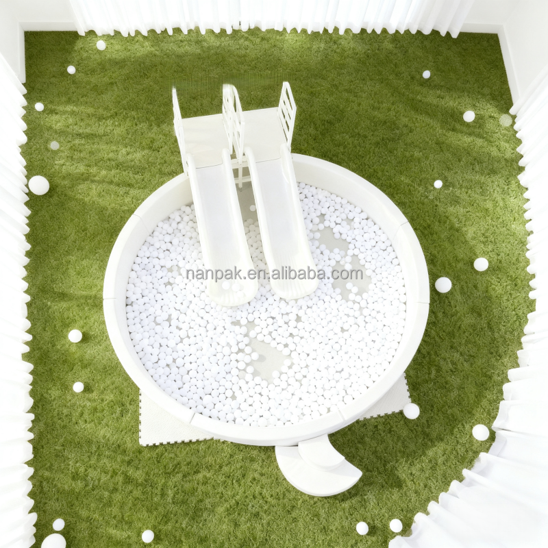 Ball Pit Manufacturer - 10ft 12ft Double Slides Balloon Pit