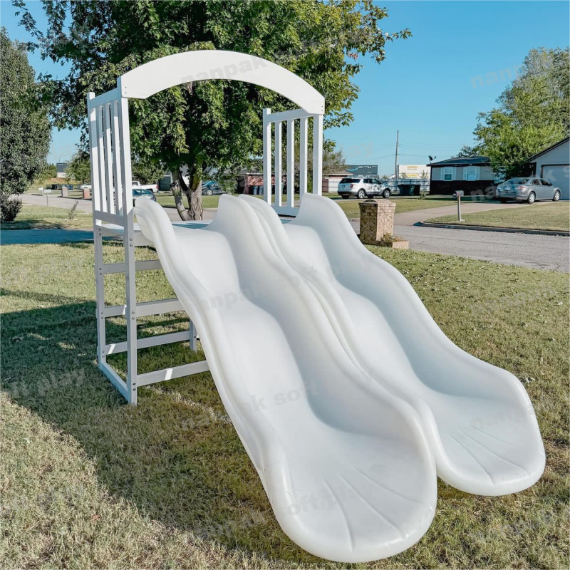 Ball Pool Set Factory - White Ball Pit Slide Ladder Set for Kids