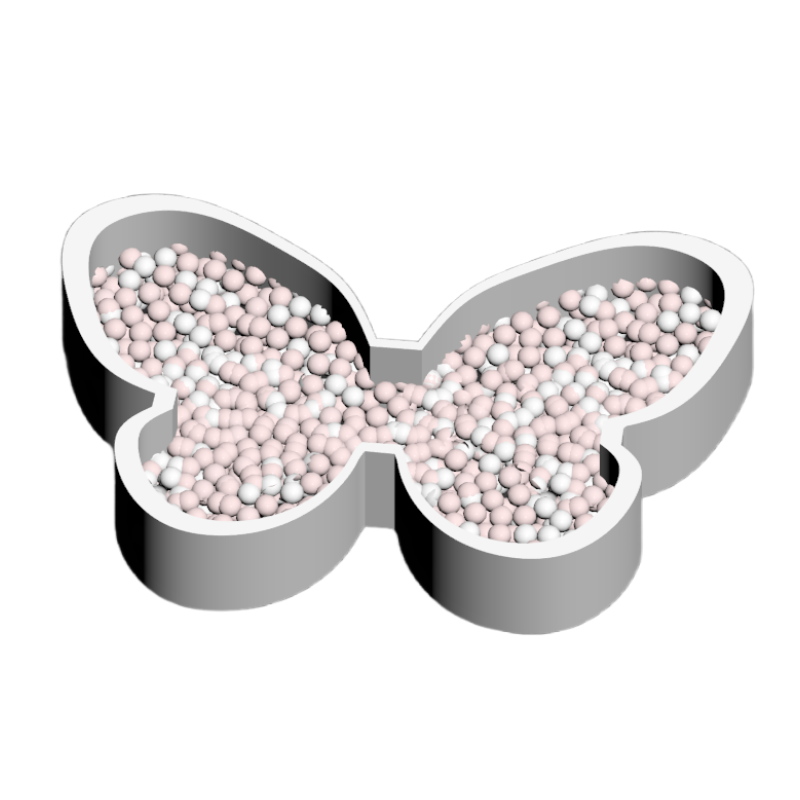 Soft Play Equipment Factory - Octagon Butterfly Heart Shape Ball Pool