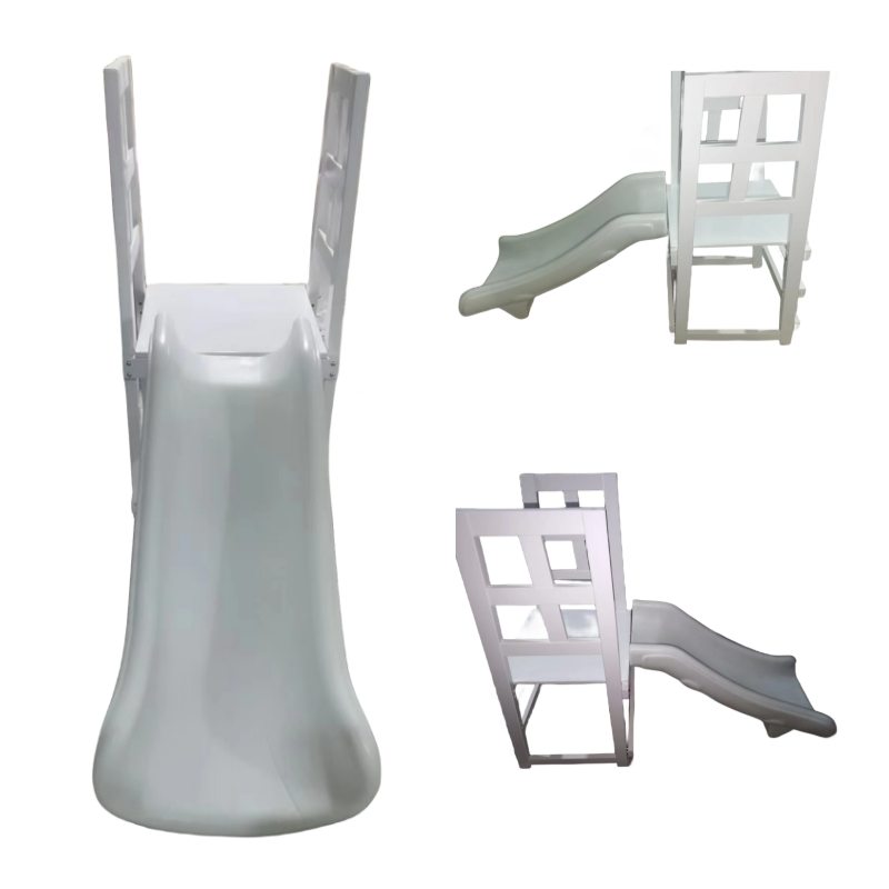 Ball Pool Set Factory - White Ball Pit Slide Ladder Set for Kids