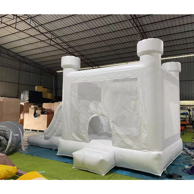 Bounce Castle Supplier - Commercial White Wedding PVC Ball Pool