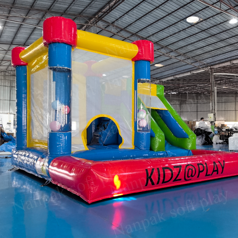 Bouncy Castle Supplier - New Colorful Commercial Inflatable House