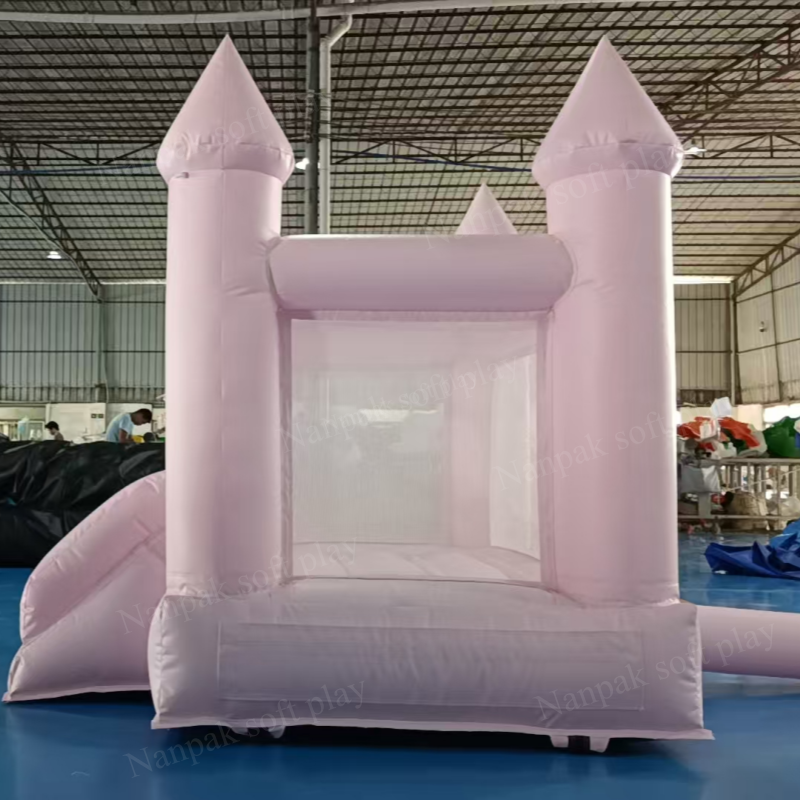 Inflatable Playground Manufacturer - Pastel Jumper with 6ft Slide
