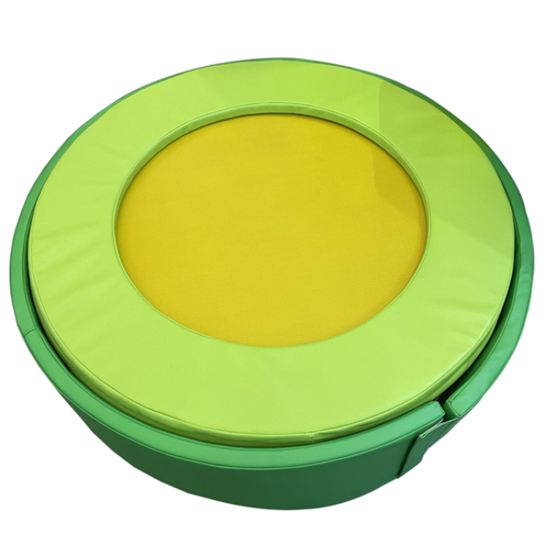 Trampoline Supplier - Square Round Soft Play Mini Jumping Trampoline
