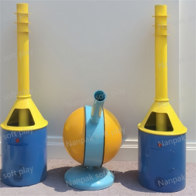 Interactive Cannon Supplier - Durable Metal Ball Blower Gun Zone