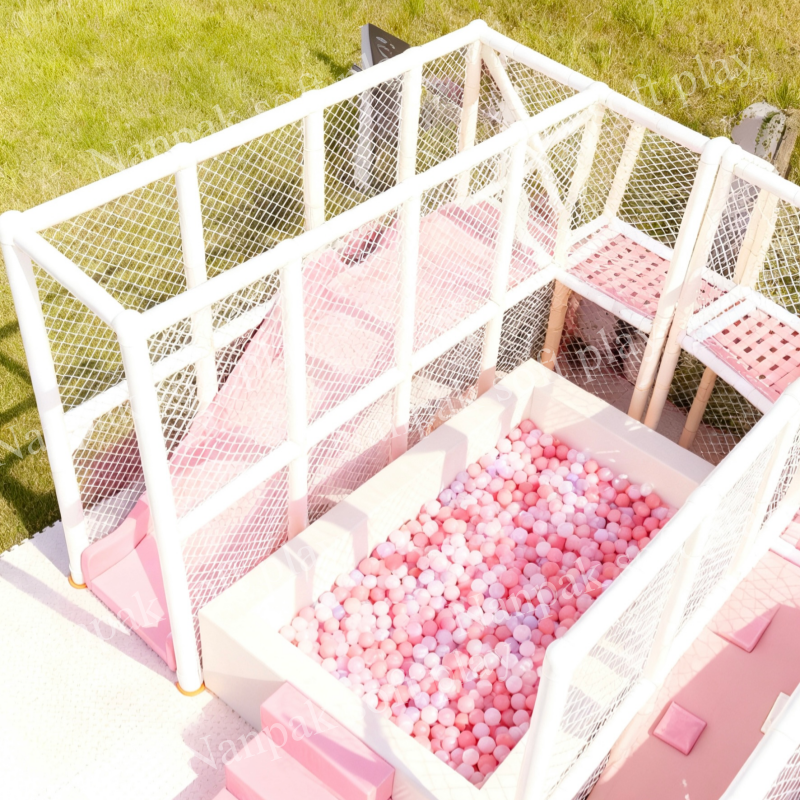 Portable Playground Supplier - All in One Climb Ball Pit Soft Play