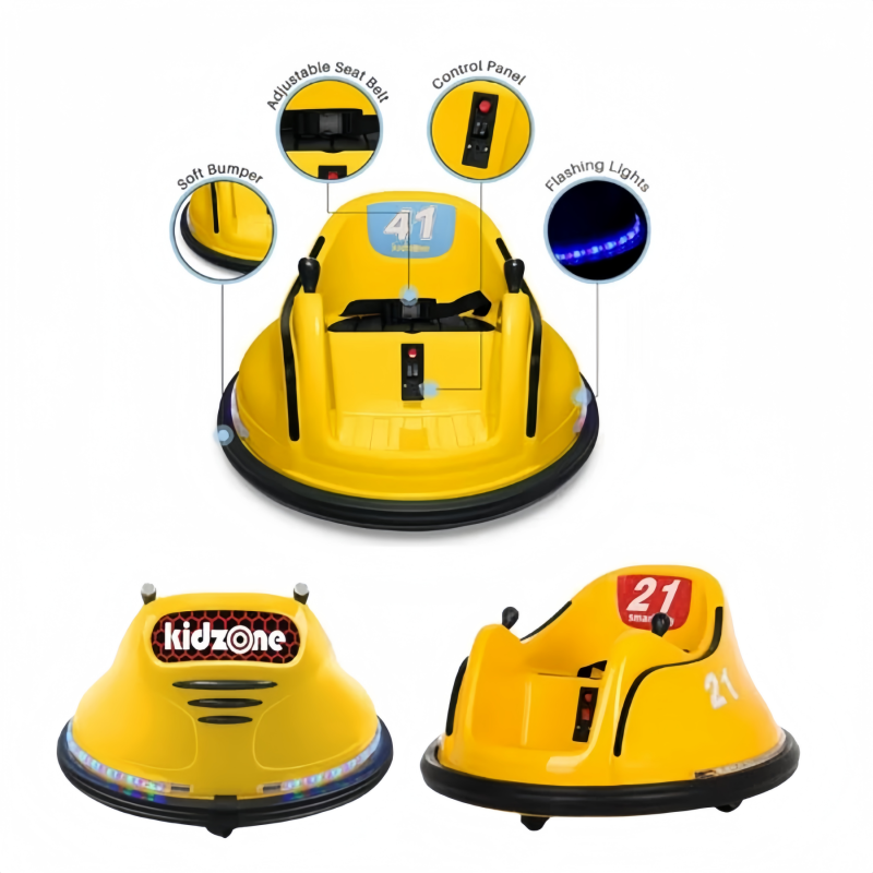 Bumper Car Supplier - Battery Electric Spinning Bumper Car Set