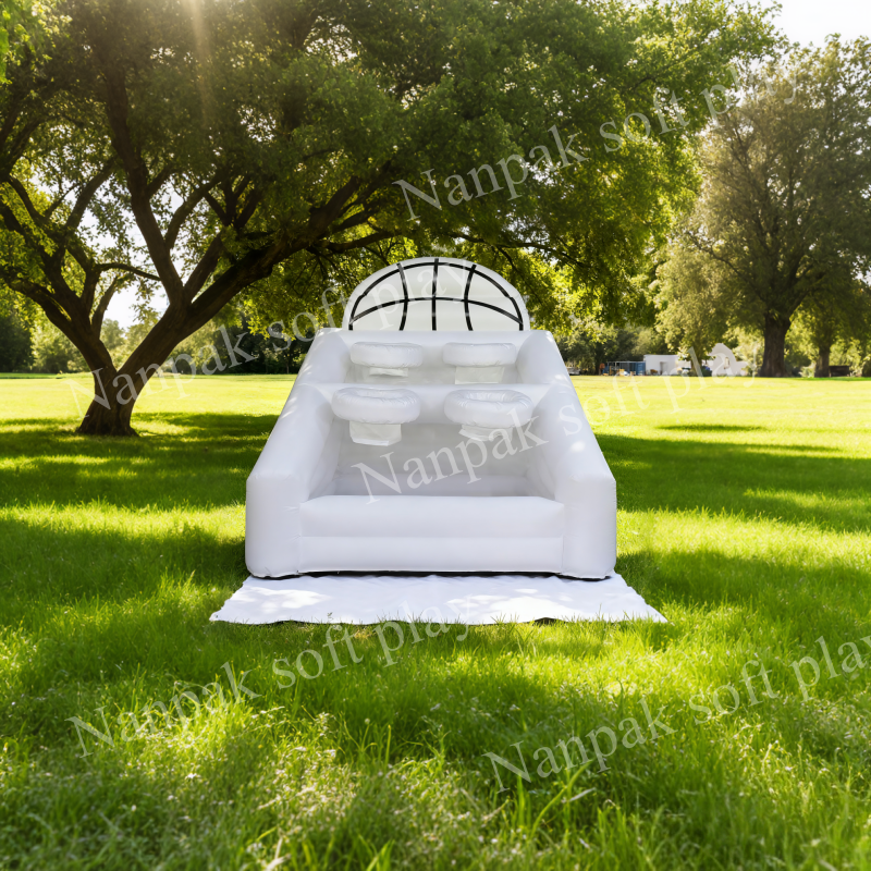 Inflatable Playground Supplier - Basketball Hoop Jumping Bounce House