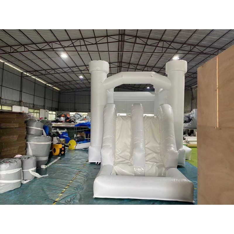 Bounce Castle Supplier - Commercial White Wedding PVC Ball Pool