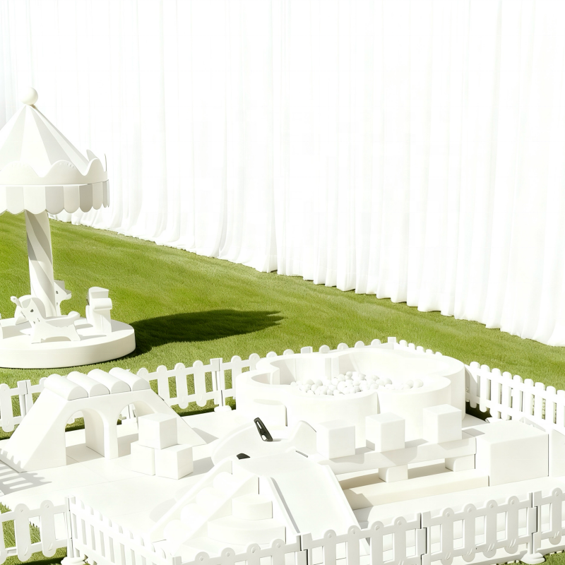 Playground Set Factory - Gender-neutral Carousel Flower Ball Pit