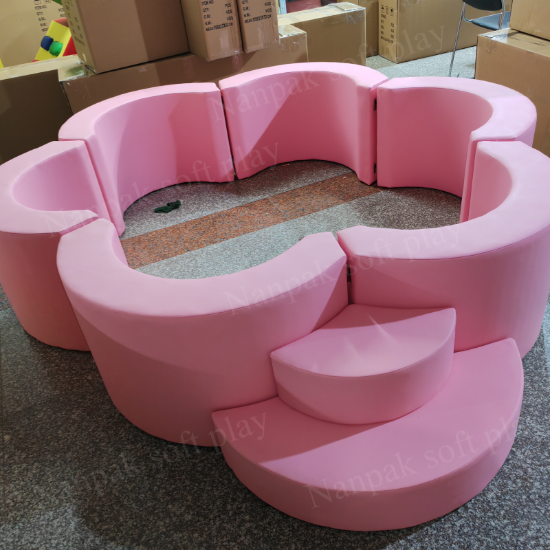 Playground Set Factory - Blossom Flower Ball Pit Tunnel Climber